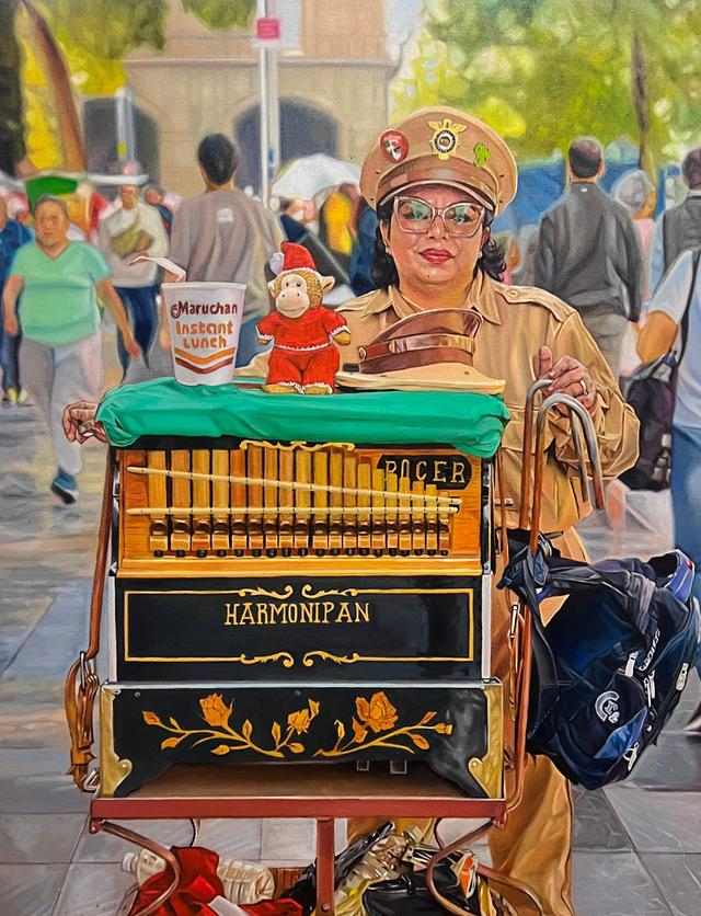 Hora del lunch en la Ciudad de México 